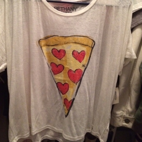 Bethany Mota Aero Pizza Crop Top