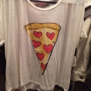 Bethany Mota Aero Pizza Crop Top