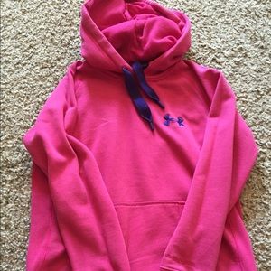 Women's XS pink storm UnderArmour Hoodie
