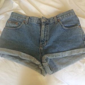 High waisted shorts (size 5)