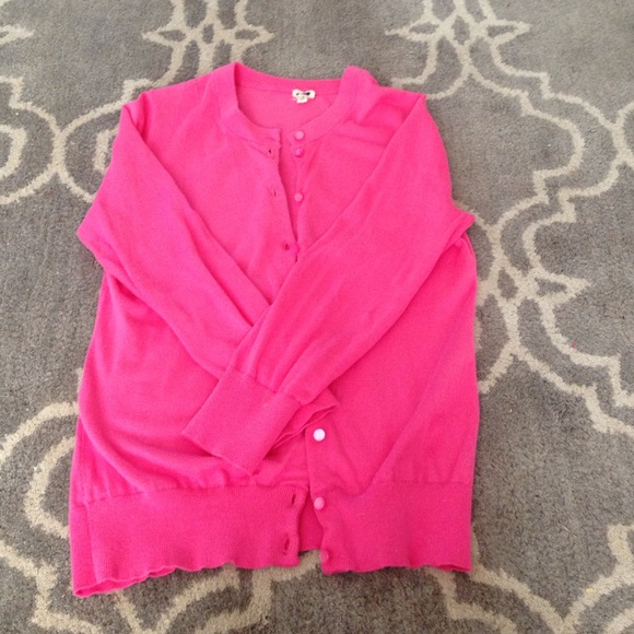 Jcrew pink sweater