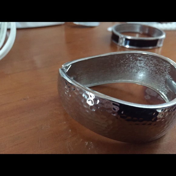 Park lane silver bangle bracelet