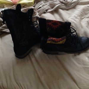 Mossimo Supply Co. Short combat boots