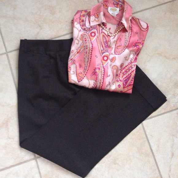 Chocolate Brown Cuffed Ann Pants