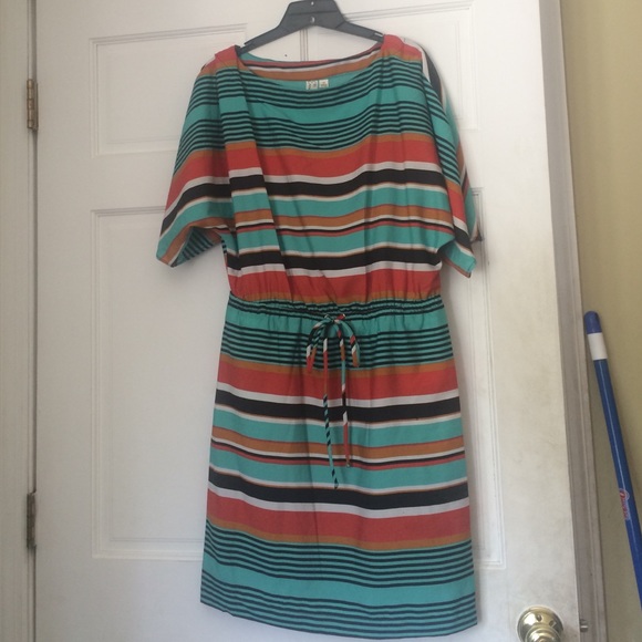 Striped dress - Picture 1 of 2
