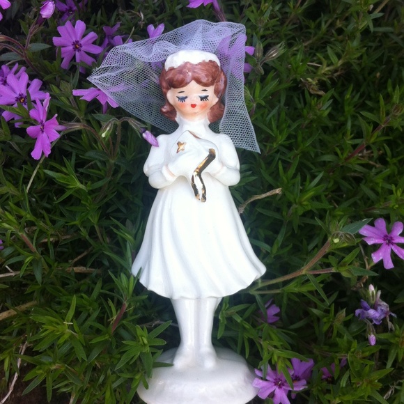 Vintage Wilton First Communion Cake Topper - Picture 2 of 4