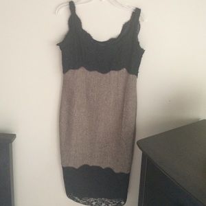 Venus vintage dress with lining and slim fit