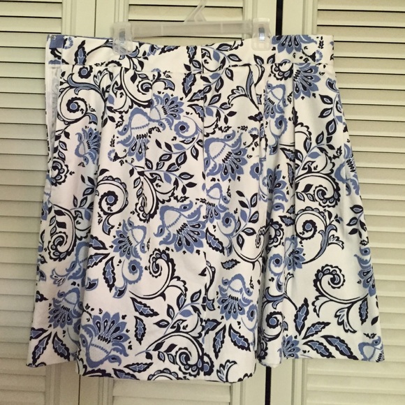 Loft pleated skirt