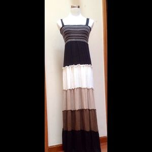 New with tags Kristin Nicole tiered maxi dress.
