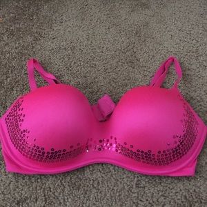 Hot pink Victoria's Secret bra size 36D