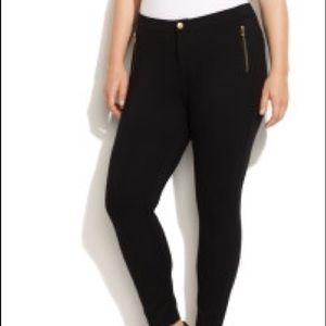 Plus Size - 24 - Michael Kors - Navy Ponte Pants