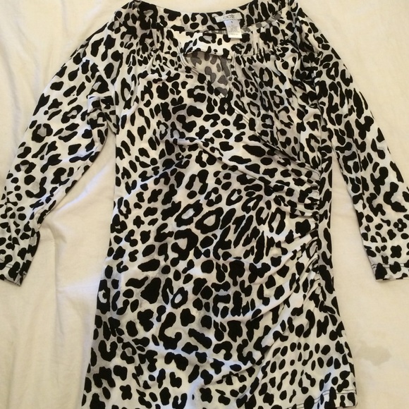 Leopard print cache top - Picture 1 of 2