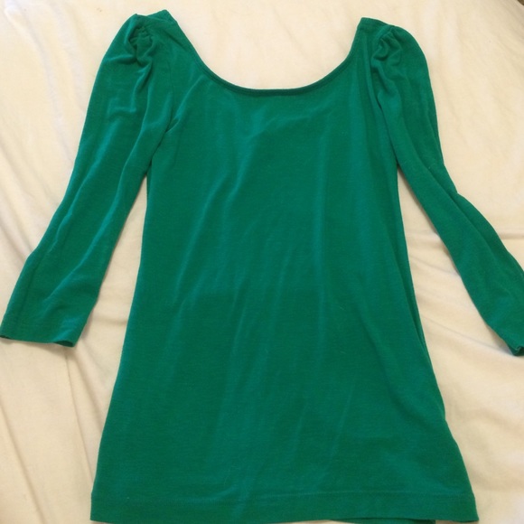 Green shirt
