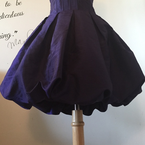Romeo & Juliet Couture Dresses - 🔥Purple corset bubble hem dress🔥one of a kind❗️ Romeo & Juliet Couture Dresses - 🔥Purple corset bubble hem dress🔥one of a kind❗️