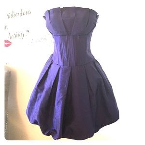 Romeo & Juliet Couture Dresses - 🔥Purple corset bubble hem dress🔥one of a kind❗️ Romeo & Juliet Couture Dresses - 🔥Purple corset bubble hem dress🔥one of a kind❗️