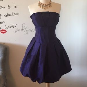 Romeo & Juliet Couture Dresses - 🔥Purple corset bubble hem dress🔥one of a kind❗️ Romeo & Juliet Couture Dresses - 🔥Purple corset bubble hem dress🔥one of a kind❗️