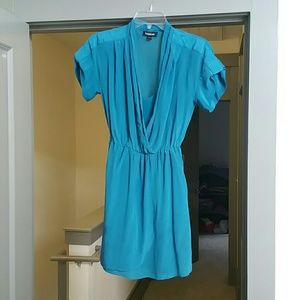 Teal Bebe Dress