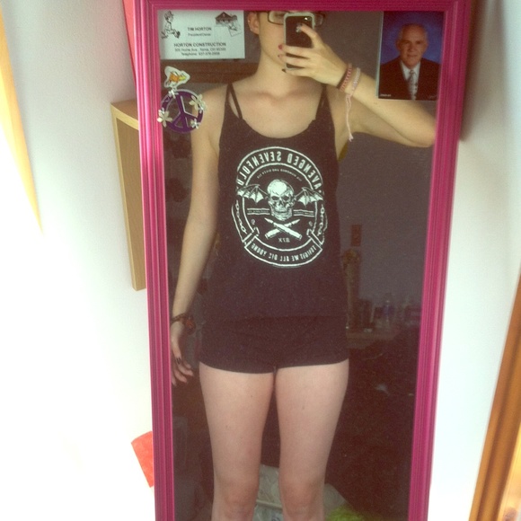 Avenged sevenfold razor back shirt