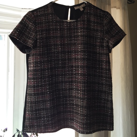 REDUCED! Short-sleeved BR dress top, like new! - Picture 1 of 3