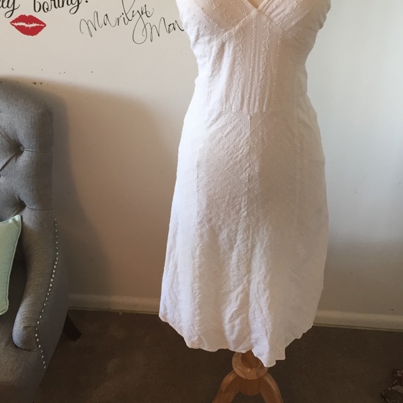 Polo by Ralph Lauren Dresses - RL White Eyelet Halter Dress🌻#Summer #Style❗️👌🏾 Polo by Ralph Lauren Dresses - RL White Eyelet Halter Dress🌻#Summer #Style❗️👌🏾
