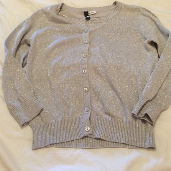 Silver sweater