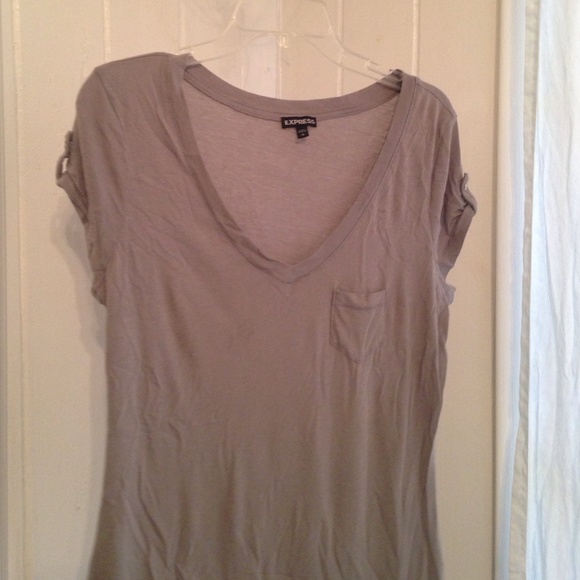 Grey Express V-Neck