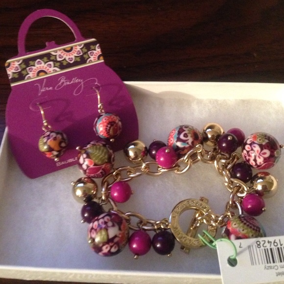 Vera Bradley Jewelry - Earrings & braclet