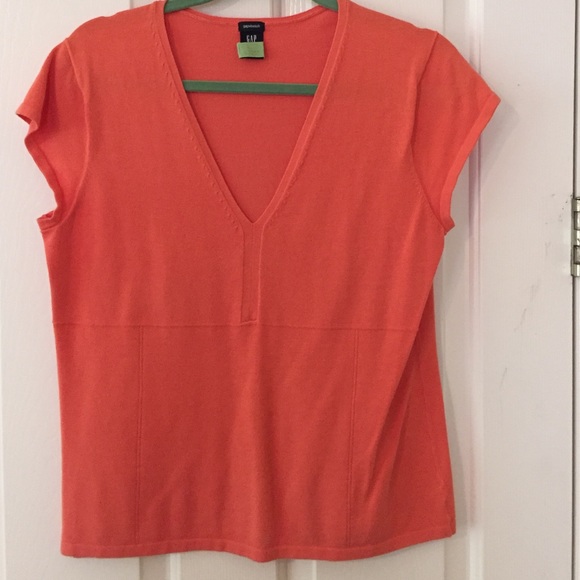 Orange dress top