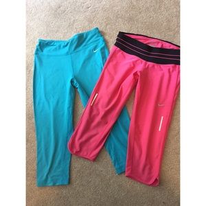 Bundle of Nike Dri-Fit Capris