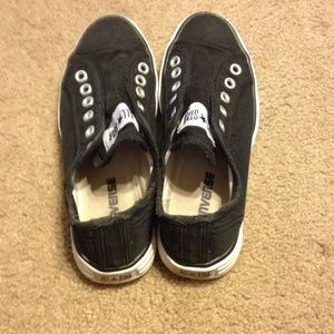 Converse Allstar black shoes.