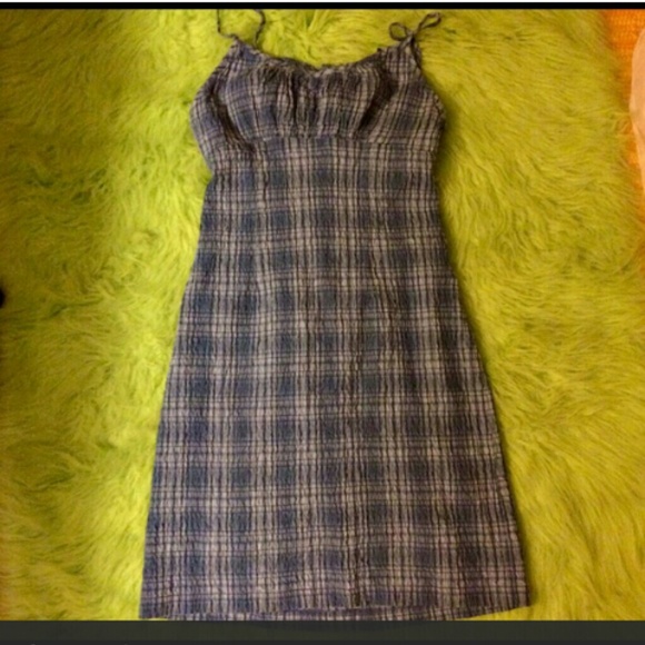 TRADED :-)90S PLAID DRESS