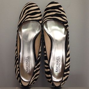 Pre loved Michael Kors Zebra pump