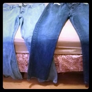 2 pairs of old navy jeans