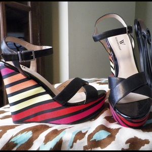 Color striped wedges