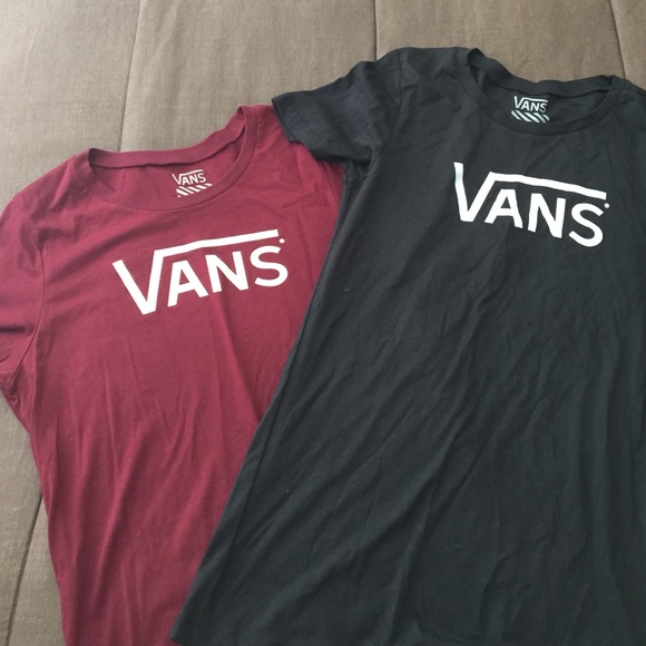 VANS logo women tees