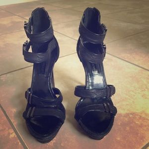 BcbgMaxazria black high heels.  Size 8