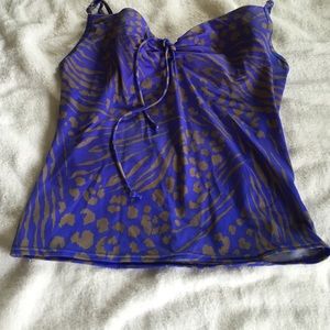 VS tankini top size 36d and bottom size large