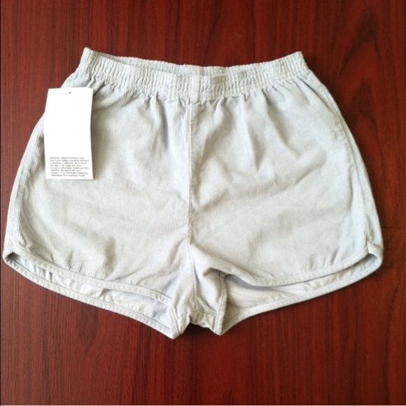 American Apparel Corduroy Shorts