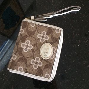 Coach wallet wristlet
