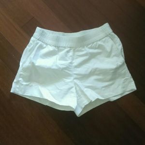 J. Crew cotton faille pull-on shorts