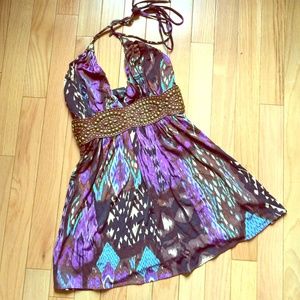 Super sexy Sky Halter