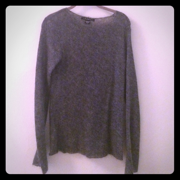 Lightweight mohair Theory sweater, sz M