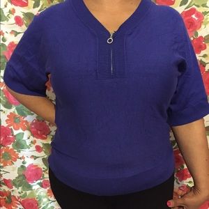 Royal Blue Light Sweater!