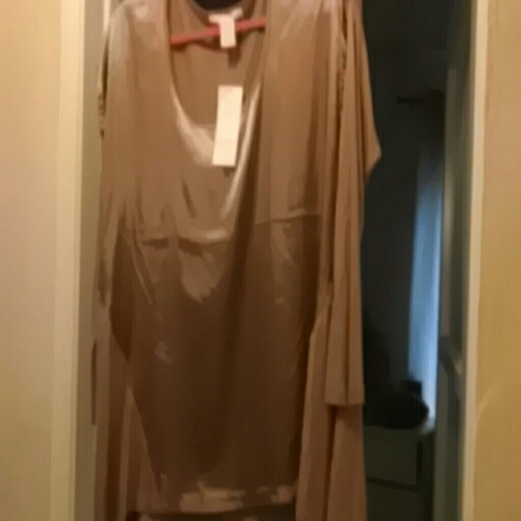 Exquisite fashionista silk champagne color