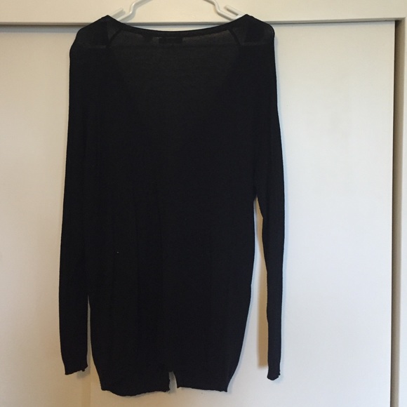 Anthropologie black cardigan - Picture 4 of 4