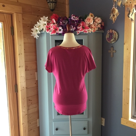 Gorgeous Blouse w/Sequins. Brand NEW! - Picture 4 of 4