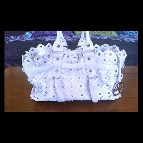 🚫SOLD🚫FRANCESCO BIASIA ~ Woven leather handbag