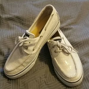 Off white sperrys