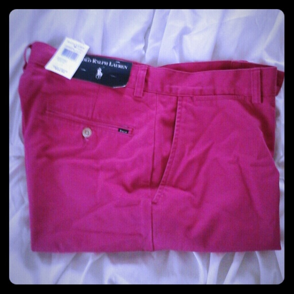 Hot Pink Polo shorts