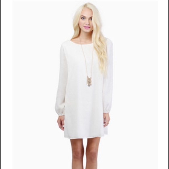 NWT White Cutout Dress - Picture 2 of 2